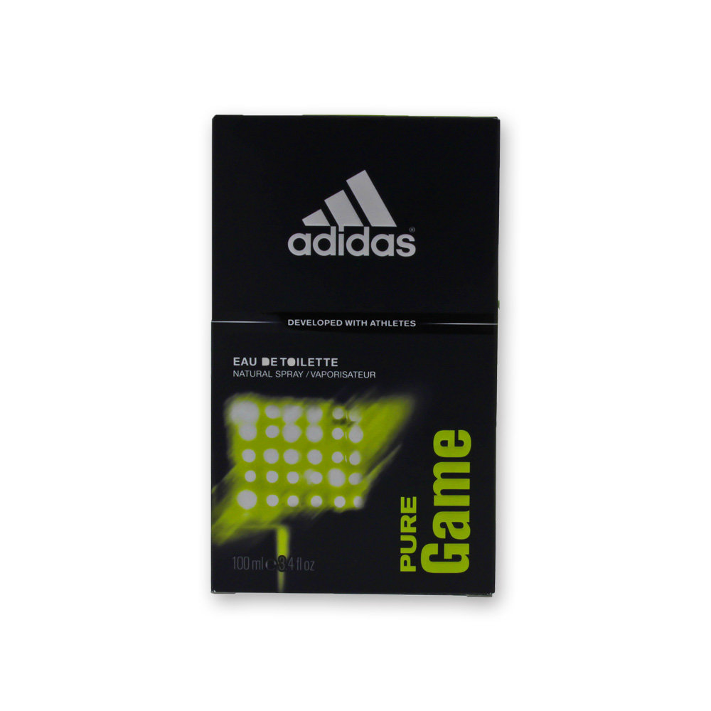 美国直邮Adidas阿迪达斯运动香水男士正品持久100ml古龙水游戏